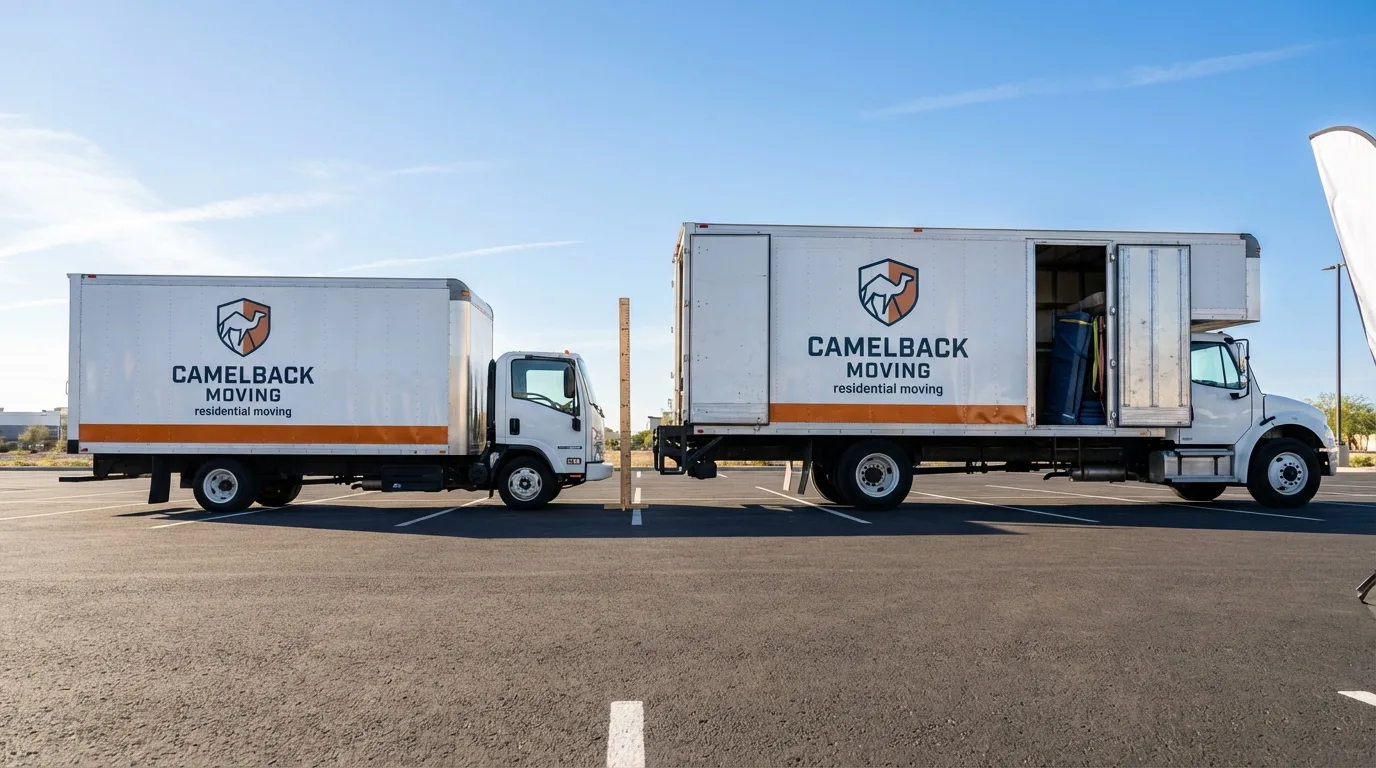 Moving truck size capacity guide in Auburn Hills
